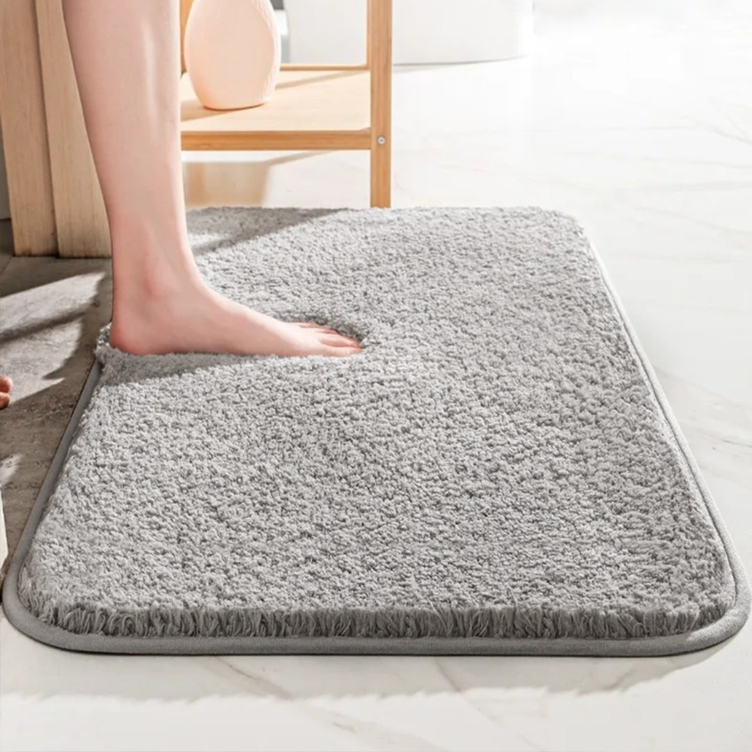 Plush Non Slip Bath Mat for Balanced Home Spa Relaxation