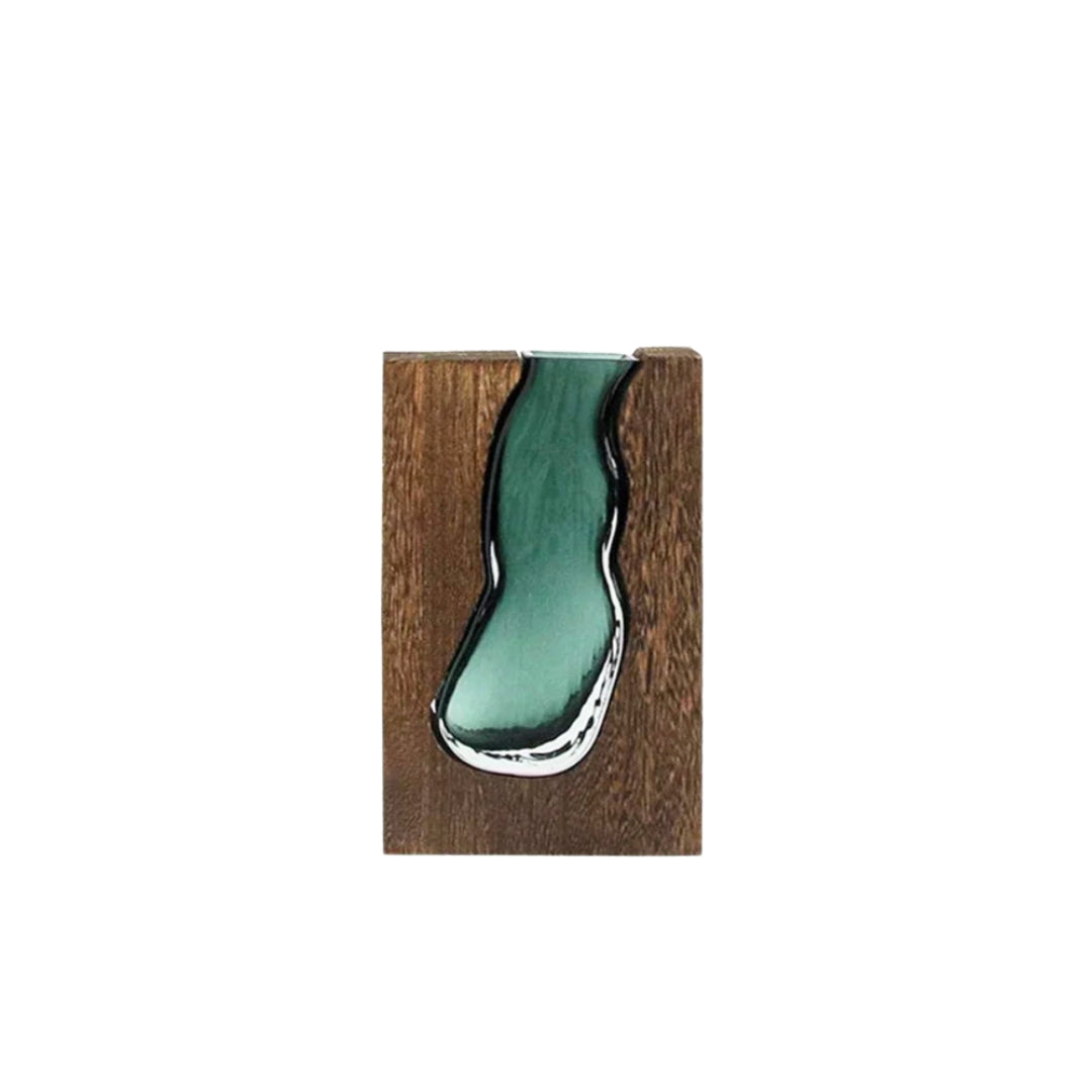 Handcrafted Ceramic Vase with Sleek Modern Interior Appeal