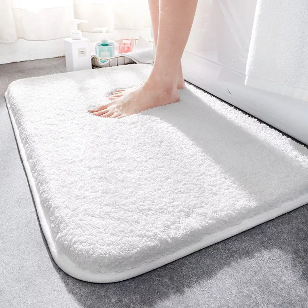 Plush Non Slip Bath Mat for Balanced Home Spa Relaxation