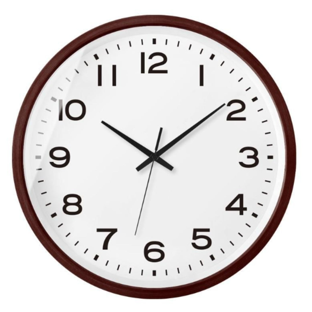 Minimalist Scandinavian Wooden Wall Clock for Cozy Rooms