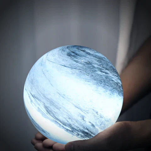 Ethereal Moon Lamp for Calm Ambient Home Lighting Art Plus