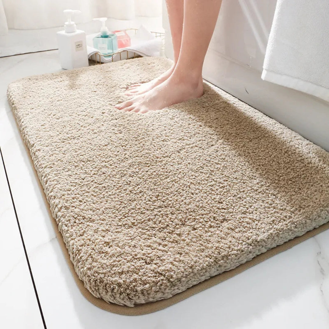 Plush Non Slip Bath Mat for Balanced Home Spa Relaxation