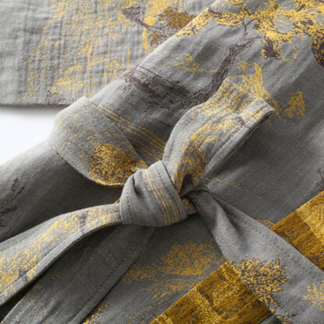 Modern Kimono Bathrobe for Effortless Home Wellness Rituals