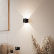 Sleek LED Wall Sconce with Adjustable Directional Lighting