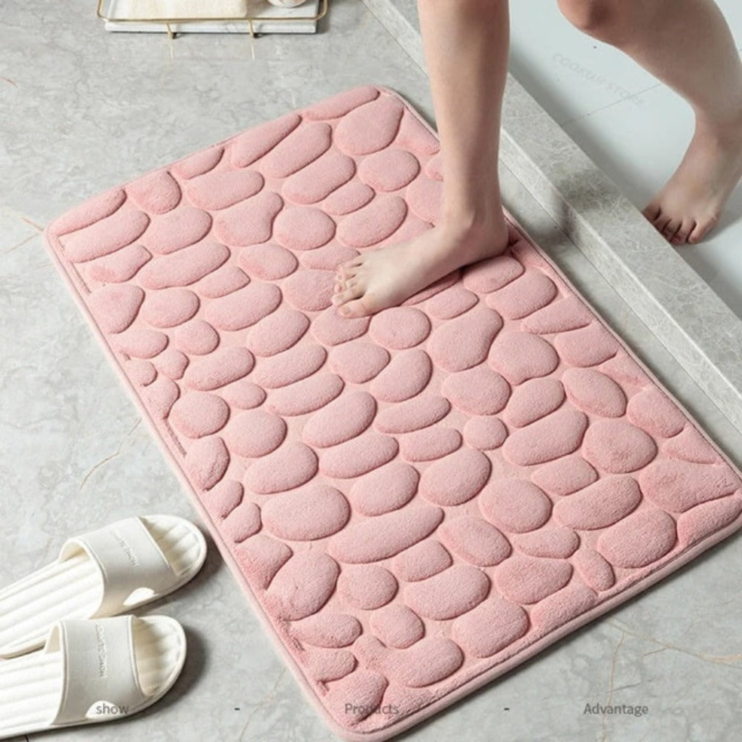 Signature Quick-Dry Non Slip Bath Mat for Serene Home Style