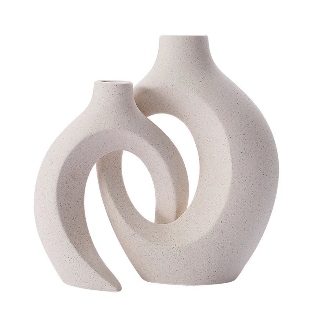 Minimalist Vase Set for Sophisticated Home Decor Display