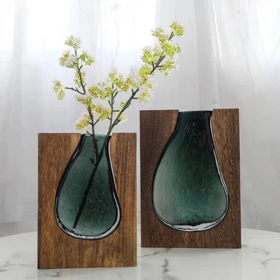 Handcrafted Ceramic Vase with Sleek Modern Interior Appeal