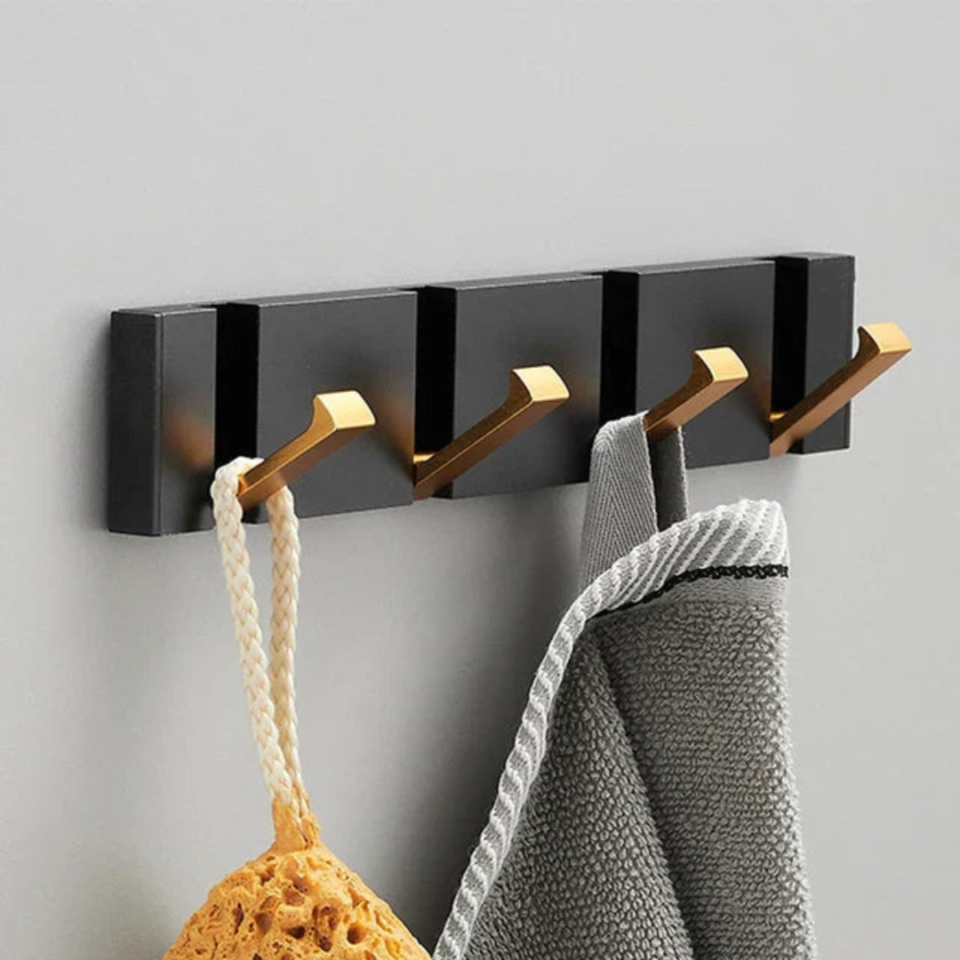Sleek Foldable Wall Hook for Space Saving Home Organization