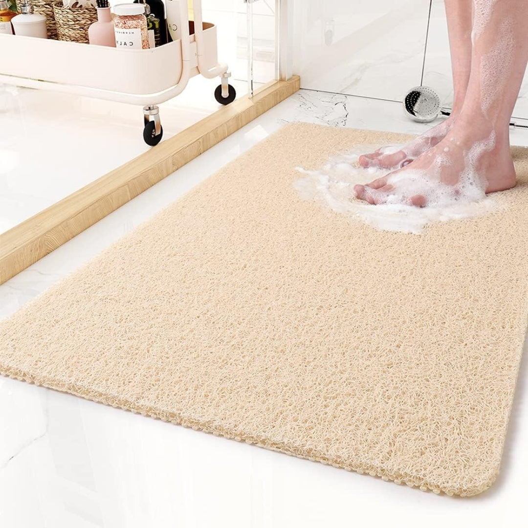 Ergonomic Non-Slip Shower Mat for Balanced Bathroom Support