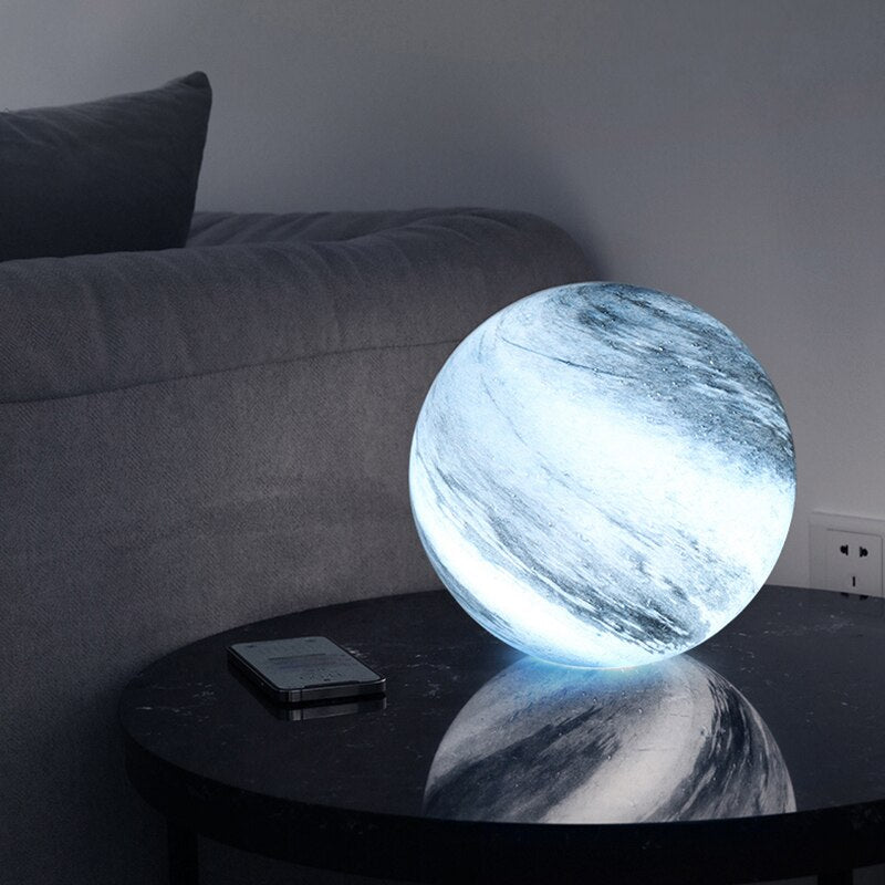 Ethereal Moon Lamp for Calm Ambient Home Lighting Art Plus